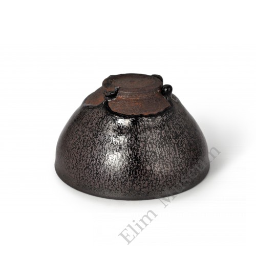 1528 A Jian-Ware black glaze oil-spots bowl